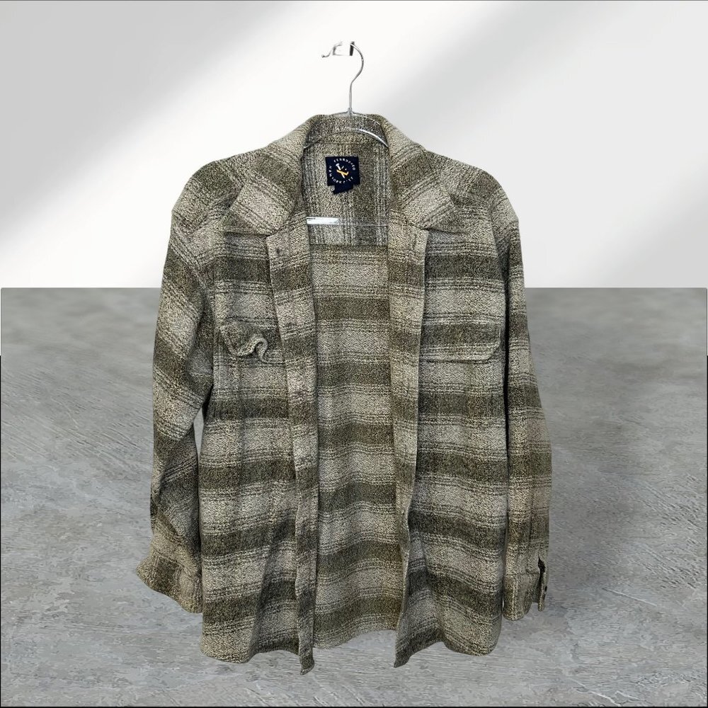 Ferruche NYC Men's Plaid Shirt‎ Jacket